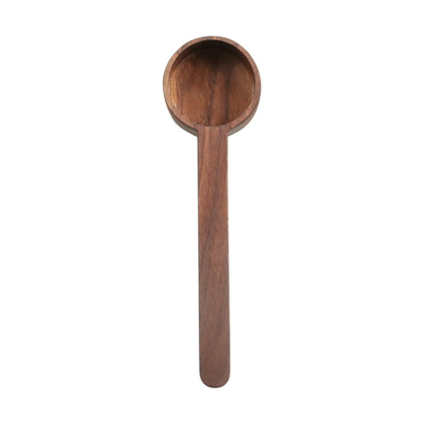 Wooden Coffee Scoop Measuring Spoon Black Walnut Wood Kitchen Scoop 
